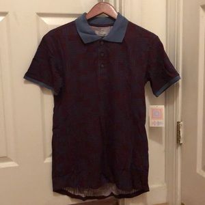 LuLaRoe collared top.